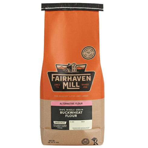 Fairhaven Mill Organic Buckwheat Flour - Whole Grain, Naturally Gluten-Free and USDA