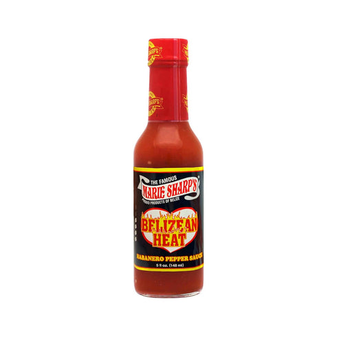 5 oz (Pack 2) Marie Sharps Belizean Heat Habanero Pepper Sauce, | Extra Hot Gourmet Hot Sauce from Belize |