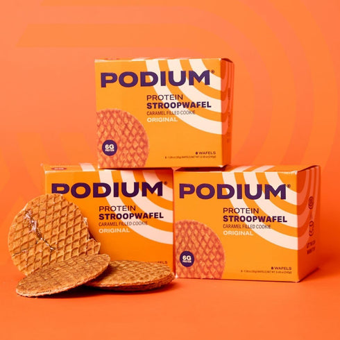 8 Count PODIUM Protein Stroopwafel (Caramel)
