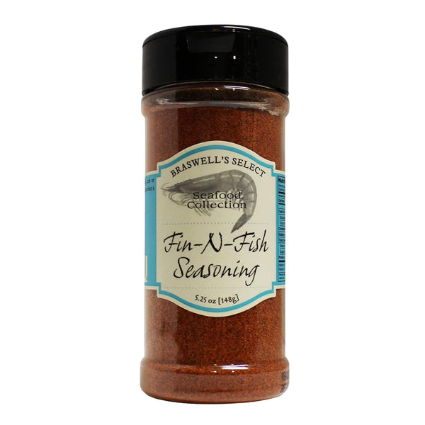 Fin N' Fish Seasoning from Braswell's Food Co. Select Seafood Condiments (Fin