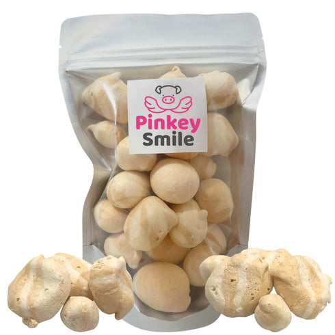 Peanut Butter Flavored Freeze-Dried Taffy 2 oz Crunchy & Airy Snack Bite-Size