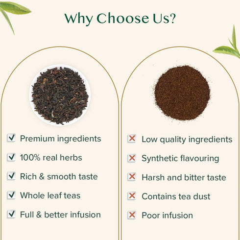 VAHDAM Darjeeling Tea Leaves From Himalayas 340g (170+ Cups) - Pure Unblended Black Loose Leaf Tea