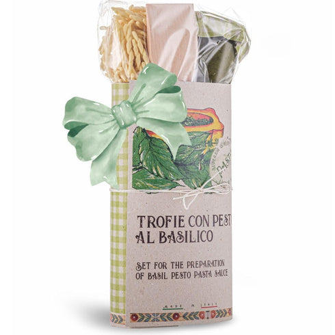 Artigiani dei Sapori Pasta Gift Set with Trofie Pasta and Basil Pesto
