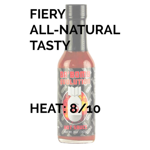 Da Bomb Evolution Spicy Hot Sauce