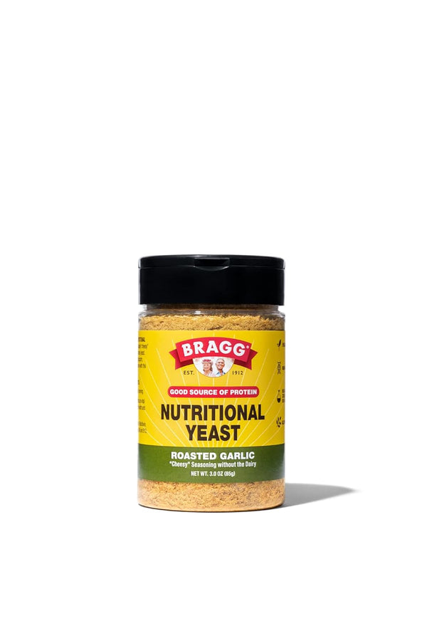 Bragg Premium Nutritional Yeast Seasoning, Roasted Garlic, 3.0 Ounce (Pack of 1)