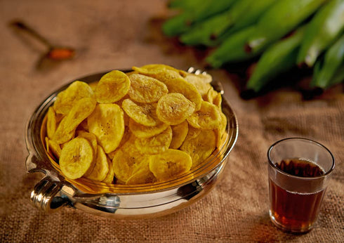 American Best Food 5 lb Sweetened Banana Chips Crispy Fried Snack, Tropical Flavor, Bulk Perfect for Parties, Baking
