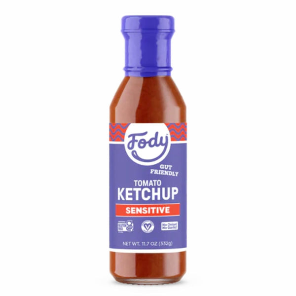 Fody Foods Original Tomato Ketchup, 11.7 Oz (Pack of 2), Garlic and