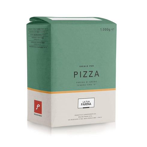Molino Pasini "0" 1 2.20 Lb Soft Wheat Flour Type Ideal for Pizza, Origin: Italy, Kg /