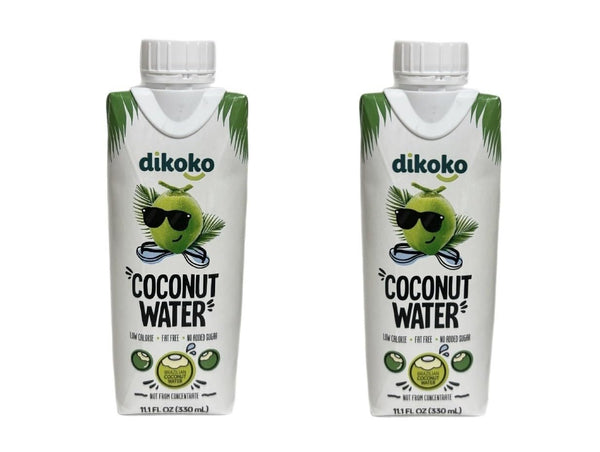 Generic Dikoko Coconut Water, Brazilian, Not from Concentrate, Low Calorie, Fat Free, No