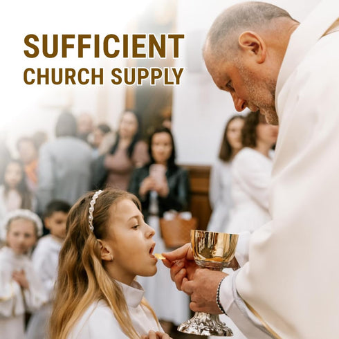 Gluten-Free Communion Bread, Church Supplies - Package of approx. 200 pieces