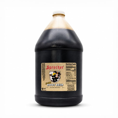 Sprecher Low-Cal Root Beer Soda Extract Syrup, Fire-Brewed Craft Soda Concentrate, Handcrafted Gourmet