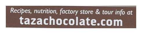 85% 2.7 oz Taza Organic Chocolate Mexicano Super Dark Disc Dark