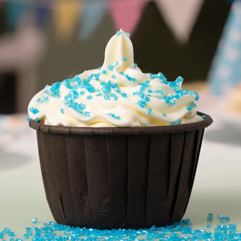 150g (5.3 oz) Blue Sanding Sugar - Edible Sparkling Sugar for Baking Decorations, Cookies, Cakes, Cupcakes, Ice Cream
