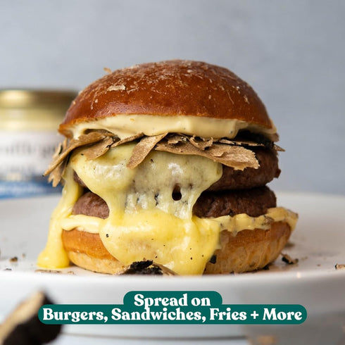 Truffle Guys Ultimate Truffle Mayo, Black Truffle Condiment, Luxury Dipping Sauce, Genuine Black Truffles