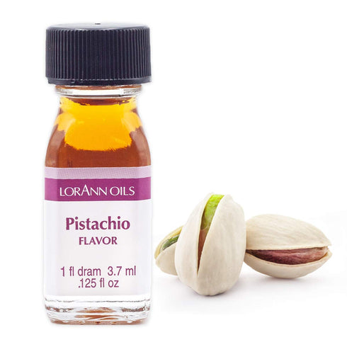 1 (.0125 oz 3.7ml 1 LorAnn Pistachio SS Flavor, dram bottle fl - - teaspoon)