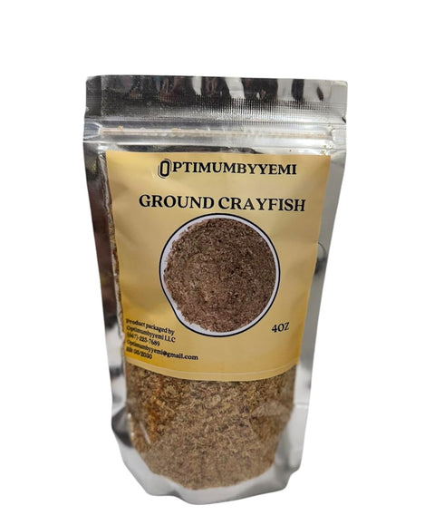 Generic Ground Crayfish. Cleaned and Dried 100% Natural Oron crayfish shrimps. 4 oz