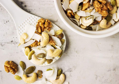 8 Food to Live Organic Coconut and Friends Trail Mix, Ounces Raw and Non-GMO Snack Mix Contains Coconut Chips, Cashews