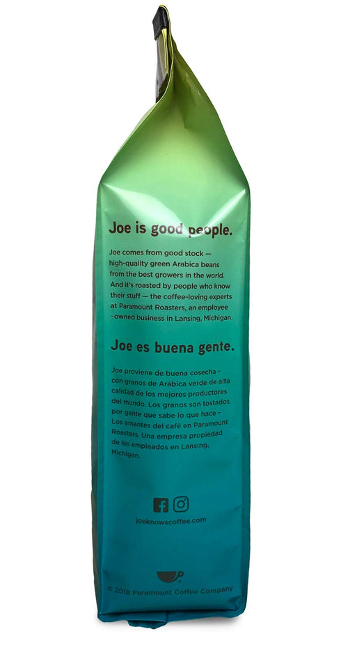 12 oz Joe Knows Coffee Coconut Crazy Joe, Bag Medium Roast Coffee