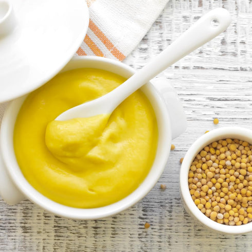 (13.44 Unpretentious Yellow Mustard Seeds Mild Mustard Flavor, Great in Dips & Dressings, Enriches Flavor Profile