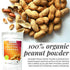 100% (5.5 Oz) powbab Peanut Butter Powder from USA Grown Organic Peanuts. No Added Sugar, Low Fat, Keto Peanut Butter
