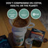 12 oz. Peak State Brain Sustain Coffee with Benefits, Light Roast Mushroom Coffee, Low Acid & Smooth, Sweet Citrus