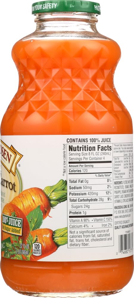 Organic Carrot Orange Juice by Knudsen