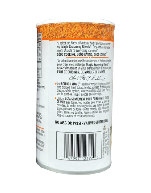 Chef Paul Prudhomme's 71 CHEF PAUL Seafood Magic Seasoning, GR