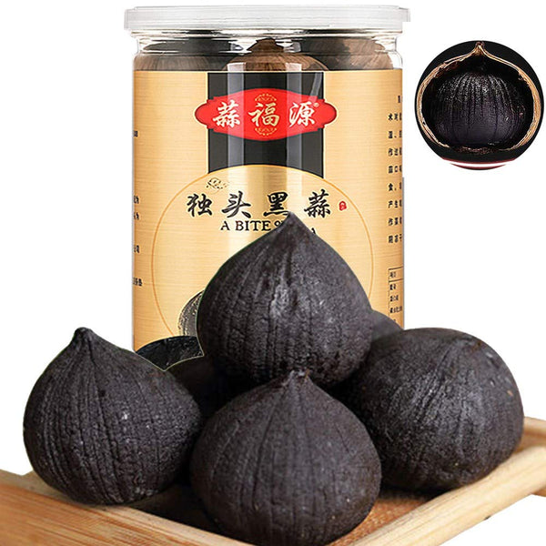 Angzhili Organic Black Garlic 8.81 Ounce Whole Black Garlic Fermented for 120