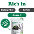 2.5 Food to Live - Black Chia Seeds, Pounds Whole, Sproutable, Vegan, Kosher, Keto, Sirtfood, Bulk. Rich in Essential