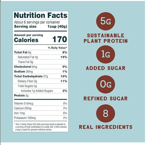 Generic 16 OZ(454g) (Pack 2) Seven-sundays sunflower cereal, real cocoa, - of (Grain Free & Gluten Free)