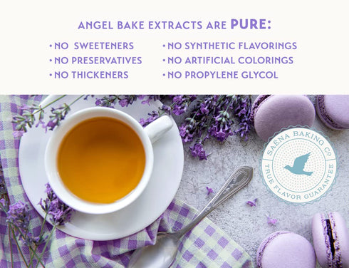 Pure Bulgarian Lavender Extract for Baking and Mixology, Keto Friendly, Vegan, Gluten Free (Lavender, 2 Oz)