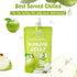 20 Packs, (3 0 VOLO VERO Konjac Jelly Squeeze Pouch Healthy Snacks, Low Calories Kcal), Drinkable, Gluten Free & Vegan