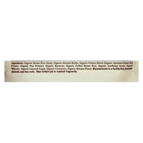 2.3 Oz 12 Gomacro Organic Macrobar - Banana And Almond Butter - Bars - Case