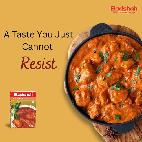 Badshah 3.5-ounce Masala, Chicken Masala Hot & Spicy, Box