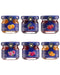 AGADE Mini Fruit Jam Variety Tasting Basket, 6 x 1.06 oz (30 g)