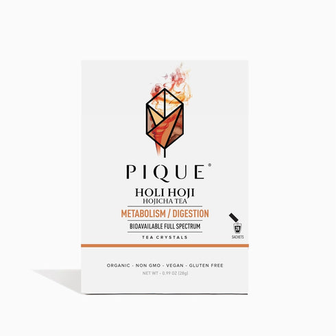 Pique Holi Hoji - Hojicha Roasted Matcha Green Tea Powder, Supports Digestion,