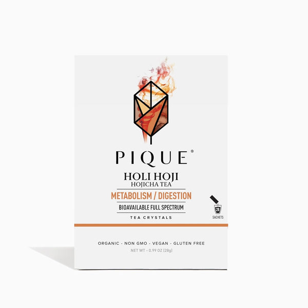 Pique Holi Hoji - Hojicha Roasted Matcha Green Tea Powder, Supports Digestion,