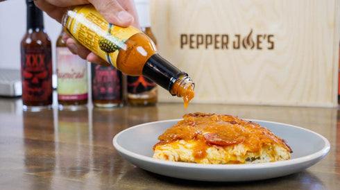 Pepper Joes Carolina Reaper Fruit Hot Sauce Bundle Blueberry Reaper and Pineapple Reaper Made in USA with Worlds