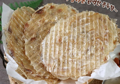 Generic 310g Haeyami Korean Sun-Dried Filet Fish (Jwi-po) - Thick & Large Size, Traditional Roasted Snack, Made