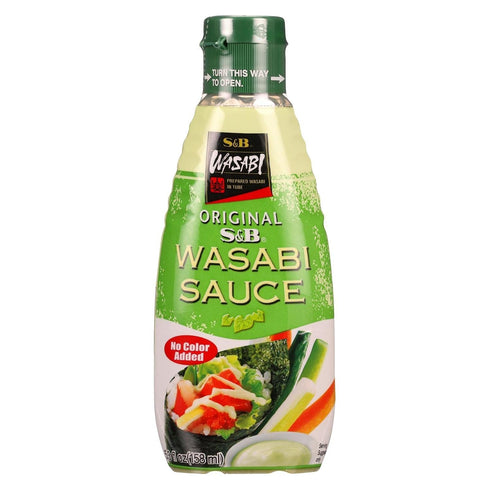 S&B S and B Wasabi Sauce, 5.3 Fl Oz (Pack of 6)