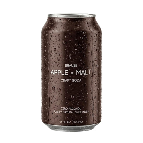 Brause Apple x Malt German Craft Beverage, Award-Winning Premium Non-Alcoholic Cider/Apple Beer/Lager, Crisp