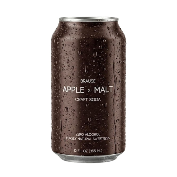 Brause Apple x Malt German Craft Beverage, Award-Winning Premium Non-Alcoholic Cider/Apple Beer/Lager, Crisp