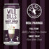 12oz 12-Pack) Root Beer - Wild Bill's Zero Sugar Cream Soda, Zero Artificial Colors, Flavors or Preservatives