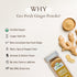 1.4 oz Geo-Fresh Organic Ginger Powder - Ground Ginger Powder Organic Raw - USDA Certified, Non-GMO, Kosher