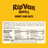4.64 OZ RIP VAN WAFELS Honey & Oats Wafel Cookies