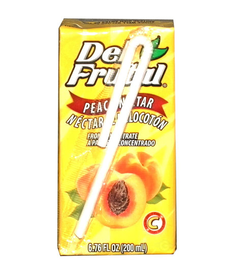Del Frutal 6.76 oz Peach Nectar - Sabor Melocoton