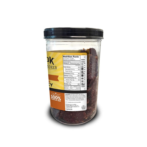 Country 13 Tillamook Smoker Real Hardwood Smoked Silver Dollar Jerky, Teriyaki, Ounce