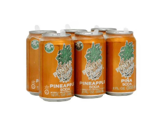 Generic Piita Lanio Pineapple Soda, 12 fl oz (Pack of 12)