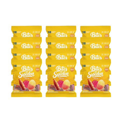 Bites By Sweden Swedish Candy Mix, Gummy Candy, No Trans Fat, No Red-40, No High
