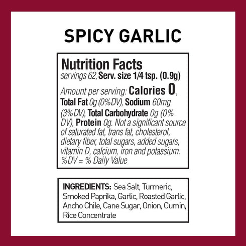 2 (Pack 3) The Spice Hunter Global Fusion Rub Spicy Garlic Ounce
